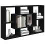 Schwarzes Wandregal aus Sperrholz, 85 x 16 x 52,5 cm von vidaXL, Regale und Regale - Ref: Foro24-801419, Preis: 37,23 €, Raba...