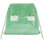Gewächshaus mit grüner Stahlkonstruktion 10 m² 5x2x2,3 m von vidaXL, Gewächshäuser - Ref: Foro24-364085, Preis: 142,20 €, Rab...