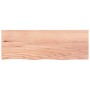 Wandregal aus hellbraun behandeltem Eichenholz, 80x30x(2-4) cm von vidaXL, Regale und Regale - Ref: Foro24-363663, Preis: 71,...