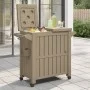 Light brown polypropylene 3-in-1 serving cart by vidaXL, Kitchen and dining carts - Ref: Foro24-364170, Price: 252,14 €, Disc...