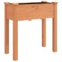 Planter with brown fir wood interior lining 71x37x76 cm by vidaXL, Pots and planters - Ref: Foro24-364231, Price: 62,99 €, Di...