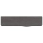 Dark brown treated oak wood wall shelf 40x10x6 cm by vidaXL, Shelves and shelves - Ref: Foro24-363742, Price: 13,66 €, Discou...