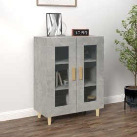 Concrete gray engineered wood sideboard 69.5x34x90 cm by vidaXL, Sideboards - Ref: Foro24-812118, Price: 85,81 €, Discount: %