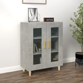 Concrete gray engineered wood sideboard 69.5x34x90 cm by vidaXL, Sideboards - Ref: Foro24-812118, Price: 84,71 €, Discount: %