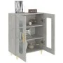 Concrete gray engineered wood sideboard 69.5x34x90 cm by vidaXL, Sideboards - Ref: Foro24-812118, Price: 84,71 €, Discount: %
