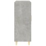 Aparador de madera de ingeniería gris hormigón 69,5x34x90 cm de vidaXL, Aparadores - Ref: Foro24-812118, Precio: 85,81 €, Des...