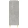 Concrete gray engineered wood sideboard 69.5x34x90 cm by vidaXL, Sideboards - Ref: Foro24-812118, Price: 84,71 €, Discount: %
