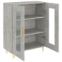 Betongraues Sideboard aus Holzwerkstoff, 69,5 x 34 x 90 cm von vidaXL, Sideboards - Ref: Foro24-812118, Preis: 85,81 €, Rabat...