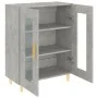 Concrete gray engineered wood sideboard 69.5x34x90 cm by vidaXL, Sideboards - Ref: Foro24-812118, Price: 84,71 €, Discount: %