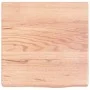 Light brown treated oak wood wall shelf 40x40x(2-4) cm by vidaXL, Shelves and shelves - Ref: Foro24-363630, Price: 42,79 €, D...