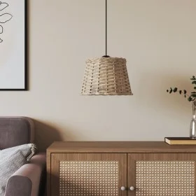 Brown wicker ceiling lamp shade Ø25x17 cm by vidaXL, Lampshades - Ref: Foro24-364374, Price: 22,09 €, Discount: %