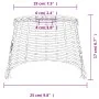 Brown wicker ceiling lamp shade Ø25x17 cm by vidaXL, Lampshades - Ref: Foro24-364374, Price: 22,09 €, Discount: %