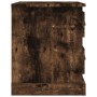 Nachttisch aus geräuchertem Eichensperrholz, 39 x 39 x 47,5 cm von vidaXL, Nachttische - Ref: Foro24-816154, Preis: 43,83 €, ...