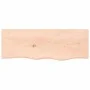Estante de pared madera maciza de roble sin tratar 80x30x2 cm de vidaXL, Estantes y estanterías - Ref: Foro24-363542, Precio:...