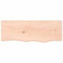 Wandregal massives Eichenholz unbehandelt 80x30x2 cm von vidaXL, Regale und Regale - Ref: Foro24-363542, Preis: 40,09 €, Raba...