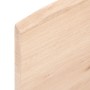 Wandregal massives Eichenholz unbehandelt 80x30x2 cm von vidaXL, Regale und Regale - Ref: Foro24-363542, Preis: 40,09 €, Raba...