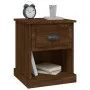 Nachttische 2 Stück braunes Eichenholz 39x39x47,5 cm von vidaXL, Nachttische - Ref: Foro24-816143, Preis: 57,14 €, Rabatt: %