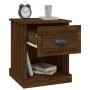 Nachttische 2 Stück braunes Eichenholz 39x39x47,5 cm von vidaXL, Nachttische - Ref: Foro24-816143, Preis: 57,14 €, Rabatt: %