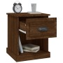 Nachttische 2 Stück braunes Eichenholz 39x39x47,5 cm von vidaXL, Nachttische - Ref: Foro24-816143, Preis: 57,68 €, Rabatt: %
