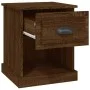 Nachttische 2 Stück braunes Eichenholz 39x39x47,5 cm von vidaXL, Nachttische - Ref: Foro24-816143, Preis: 57,14 €, Rabatt: %