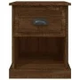 Nachttische 2 Stück braunes Eichenholz 39x39x47,5 cm von vidaXL, Nachttische - Ref: Foro24-816143, Preis: 57,14 €, Rabatt: %