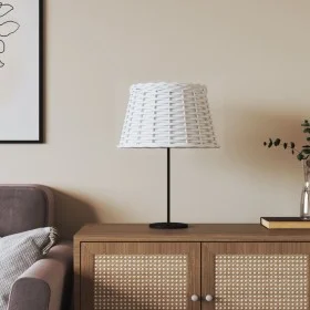 White wicker lamp shade Ø38x23 cm by vidaXL, Lampshades - Ref: Foro24-364384, Price: 37,30 €, Discount: %