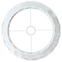 White wicker lamp shade Ø38x23 cm by vidaXL, Lampshades - Ref: Foro24-364384, Price: 37,99 €, Discount: %
