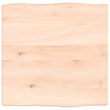 Massivholz-Tischplatte aus Eichenholz mit natürlicher Kante, 40x40x2 cm. von vidaXL, Tischplatten - Ref: Foro24-363860, Preis...