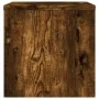 Nachttisch aus geräuchertem Eichensperrholz, 40 x 30 x 30 cm von vidaXL, Nachttische - Ref: Foro24-815238, Preis: 33,26 €, Ra...