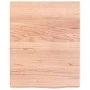 Estante pared madera roble tratada marrón claro 40x50x(2-4) cm von vidaXL, Regale und Regale - Ref: Foro24-363633, Preis: 32,...