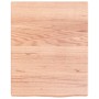 Estante pared madera roble tratada marrón claro 40x50x(2-4) cm von vidaXL, Regale und Regale - Ref: Foro24-363633, Preis: 38,...