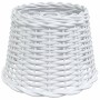 Weißer Deckenlampenschirm aus Korbgeflecht, Ø30x20 cm von vidaXL, Lampenschirme - Ref: Foro24-364367, Preis: 27,18 €, Rabatt: %