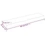 Wandregal aus unbehandeltem massivem Eichenholz, 80 x 20 x 6 cm von vidaXL, Regale und Regale - Ref: Foro24-363541, Preis: 45...