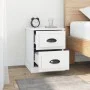 Nachttische, 2 Stück, weißes Sperrholz, 39 x 39 x 47,5 cm von vidaXL, Nachttische - Ref: Foro24-816145, Preis: 80,59 €, Rabat...