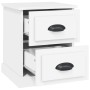 Nachttische, 2 Stück, weißes Sperrholz, 39 x 39 x 47,5 cm von vidaXL, Nachttische - Ref: Foro24-816145, Preis: 81,58 €, Rabat...