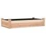 Raised planter box with solid fir wood lining 120x60x25 cm by vidaXL, Pots and planters - Ref: Foro24-364289, Price: 64,60 €,...