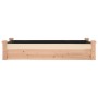 Raised planter box with solid fir wood lining 120x60x25 cm by vidaXL, Pots and planters - Ref: Foro24-364289, Price: 49,55 €,...