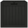 Black polypropylene garden storage box 55.5x43x53 cm by vidaXL, Outdoor storage boxes - Ref: Foro24-364164, Price: 86,04 €, D...