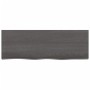 Wandregal behandeltes Eichenholz dunkelbraun 80x30x(2-4) cm von vidaXL, Regale und Regale - Ref: Foro24-363783, Preis: 30,07 ...