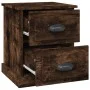 Nachttisch, 2 Stück, Raucheichensperrholz, 39 x 39 x 47,5 cm von vidaXL, Nachttische - Ref: Foro24-816155, Preis: 67,93 €, Ra...