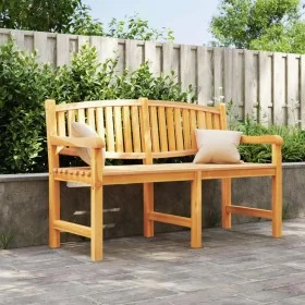 Garden bench solid teak wood 149.5x60x90 cm by vidaXL, garden benches - Ref: Foro24-364409, Price: 257,67 €, Discount: %