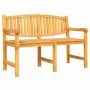 Banco de jardín madera maciza de teca 149,5x60x90 cm de vidaXL, Bancos de jardín - Ref: Foro24-364409, Precio: 257,66 €, Desc...