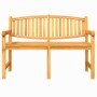 Gartenbank aus massivem Teakholz 149,5x60x90 cm von vidaXL, Gartenbänke - Ref: Foro24-364409, Preis: 265,38 €, Rabatt: %