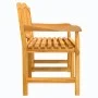 Banco de jardín madera maciza de teca 149,5x60x90 cm de vidaXL, Bancos de jardín - Ref: Foro24-364409, Precio: 257,66 €, Desc...