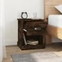 Nachttisch aus geräuchertem Eichensperrholz 39x39x47,5cm von vidaXL, Nachttische - Ref: Foro24-816138, Preis: 31,47 €, Rabatt: %