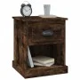 Nachttisch aus geräuchertem Eichensperrholz 39x39x47,5cm von vidaXL, Nachttische - Ref: Foro24-816138, Preis: 31,47 €, Rabatt: %