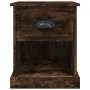 Nachttisch aus geräuchertem Eichensperrholz 39x39x47,5cm von vidaXL, Nachttische - Ref: Foro24-816138, Preis: 31,47 €, Rabatt: %