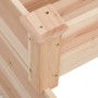 Jardinera arriate madera maciza abeto 120x120x56 cm de vidaXL, Maceteros y jardineras - Ref: Foro24-364304, Precio: 90,41 €, ...