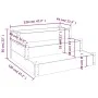 Jardinera arriate madera maciza abeto 120x120x56 cm de vidaXL, Maceteros y jardineras - Ref: Foro24-364304, Precio: 104,47 €,...