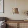 Brown wicker ceiling lamp shade Ø20x15 cm by vidaXL, Lampshades - Ref: Foro24-364373, Price: 20,23 €, Discount: %